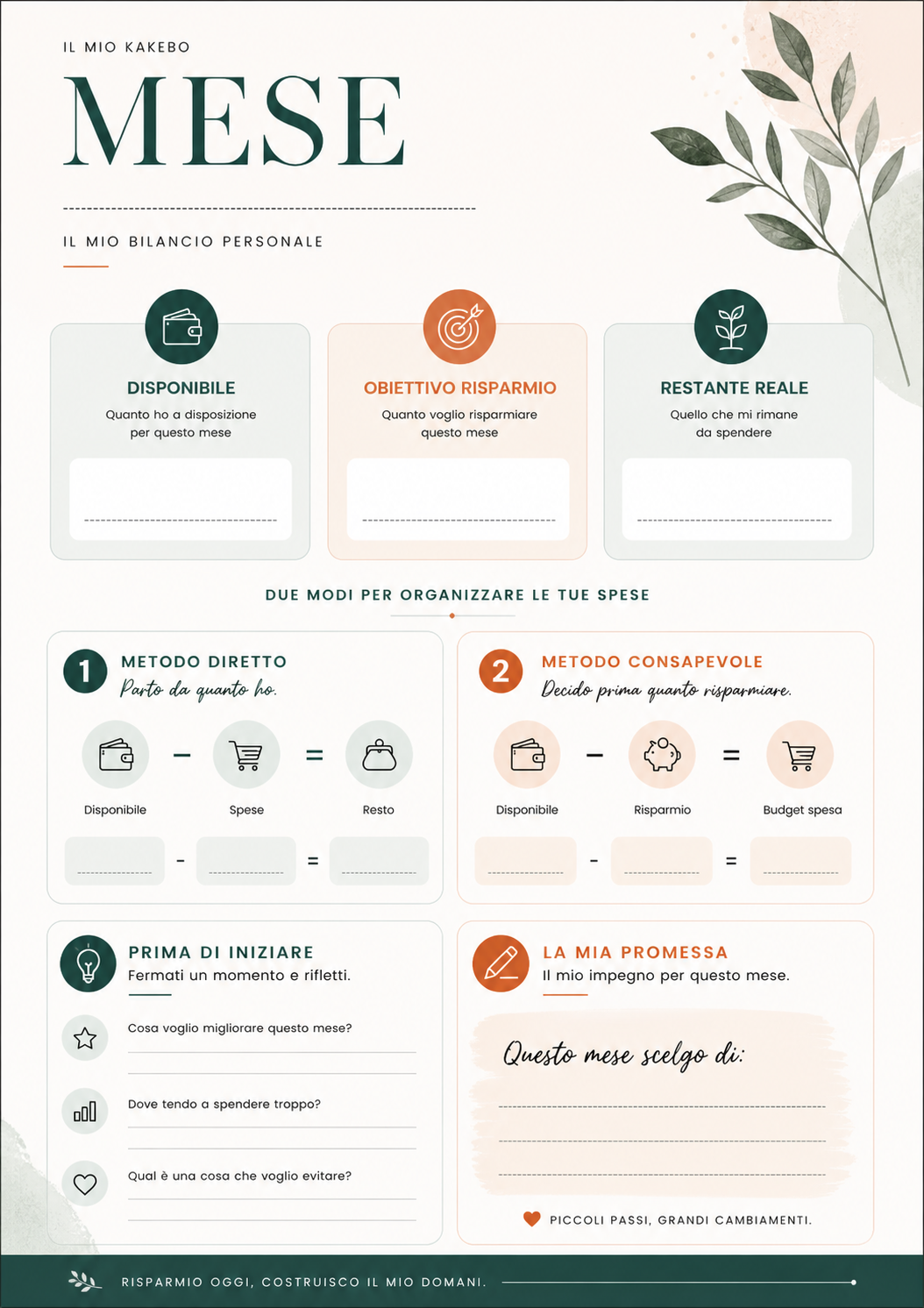 kakebo pdf pagina mese